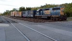 CSX local L206 at Washington Street.  Tracks left to right: NS (Southern) Old Main Line, CSX #2, CSX #1, switching lead.